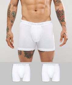 Комплект из 2 белых боксеров-брифов Calvin Klein - Белый