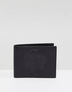 Бумажник с крупным логотипом Noose & Monkey - Черный