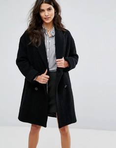 Свободное двубортное пальто BA&SH - Черный Ba&;Sh