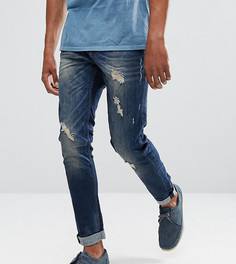 Рваные джинсы скинни Blend Echo - Темно-синий