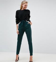 Тканые брюки галифе с поясом оби ASOS TALL - Зеленый