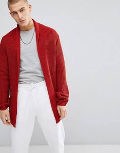 Красно-бурый кардиган ASOS Ultimate - Оранжевый