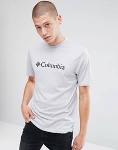 Серая меланжевая футболка с логотипом Columbia CSC - Серый