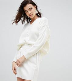 Свободный джемпер Glamorous Tall - Кремовый