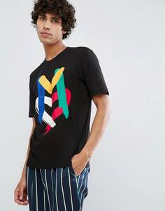 Футболка с логотипом Love Moschino - Черный