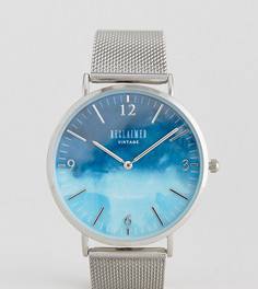 Серебристые часы с сетчатым браслетом Reclaimed Vintage Inspired эксклюзивно для ASOS - Серебряный