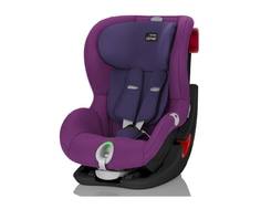 Автокресло Britax Romer «King II LS» 9-18 кг Black Series Mineral Purple Trendline