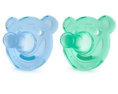 Пустышка Philips AVENT «Мишка» SCF194/04 из силикона с 3 мес.