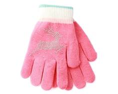 Перчатки для девочки Принчипесса, розовые