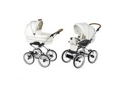 Коляска классическая Navington «Caravel» 2 в 1 Royal Snow 12&quot;