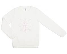 Джемпер для девочки Barkito «Северные приключения 1», белый