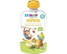 Пюре Hipp «Hippis» Яблоко, груша, банан с 6 мес. 100 г (пауч)