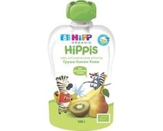 Пюре Hipp «Hippis» Груша, банан, киви с 8 мес. 100 г (пауч)