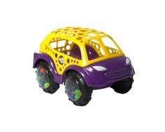 Машинка-неразбивайка Baby Trend желто-фиолетовая