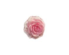 Бант для волос Funny Bunny «Розовое кружево» 7 см в ассортименте