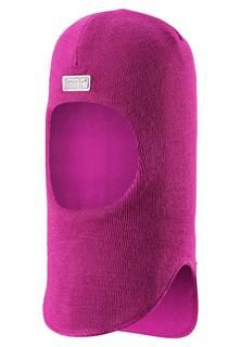 Шапка-шлем для девочки Lassie, розовая