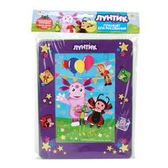 Магнитная доска для рисования Играем вместе «Лунтик» в форме планшета