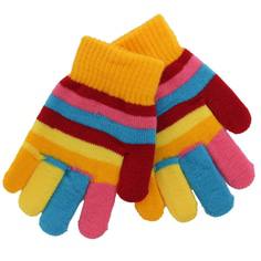 Перчатки для девочки Принчипесса разноцветные