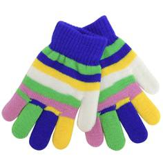 Перчатки для девочки Принчипесса разноцветные