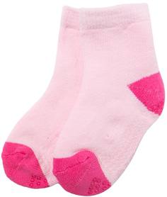 Носки махровые антискользящие для девочки Barkito, розовые