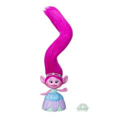 Фигурка Trolls «Поппи с супердлинными поднимающимися волосами»