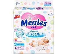 Подгузники Merries (0-5 кг) 90 шт.