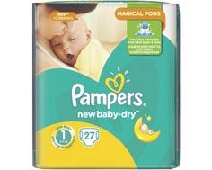 Подгузники Pampers New Baby 1 (2-5 кг) 27 шт.