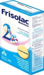 Молочная смесь Friso Фрисолак 2 с 6 мес. 400 г