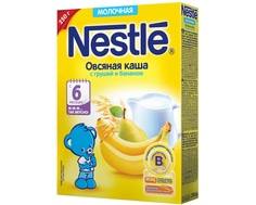 Каша молочная Nestle овсяная с грушей и бананом с 6 мес. 250 г