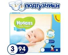 Подгузники Huggies Ultra Comfort для мальчиков 3 (5-9 кг) 94 шт.