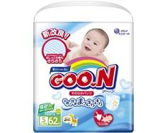 Трусики-подгузники Goo.N S (5-9 кг) 62 шт. Goon.