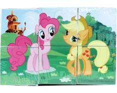 Кубики Играем Вместе «My Little Pony» 6 шт.