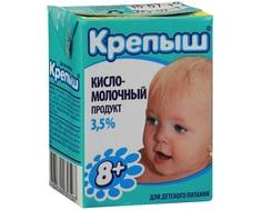 Кисломолочный продукт Крепыш 3,5% с 8 мес. 200 мл