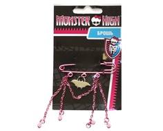 Брошь Monster High «Draculaura» с цепочками