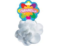 Резинка для волос Caramella с цветком белый