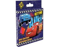 Мелки восковые Disney Cars 12 цв.