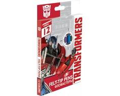 Набор цветных фломастеров Transformers «Prime» 12 шт