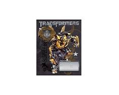 Тетрадь в клетку Transformers 12 листов в ассортименте