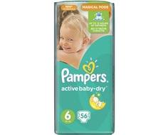 Подгузники Pampers Active Baby 6 (15+ кг) 56 шт.