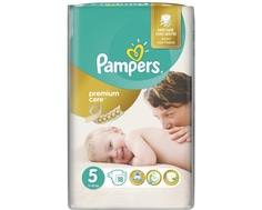 Подгузники Pampers Premium Care 5 (11-18 кг) 18 шт.
