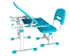 Комплект мебели Mealux «EVO-06» стол 70х54 см и стул голубой