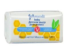 Детское мыло Johnsons Baby Pure protect 100 г