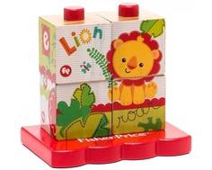Кубик-пазл Fisher Price на платформе