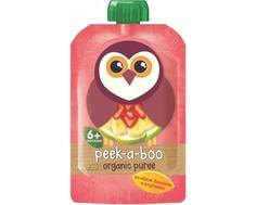 Пюре Peek-a-boo из яблок, банана и клубники с 6 мес. 113 г