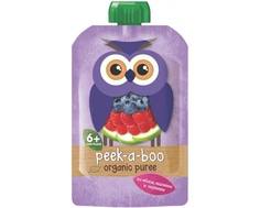 Пюре Peek-a-boo из яблок, малины и черники с 6 мес. 113 г