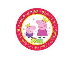 Одноразовые тарелки Peppa Pig «Пеппа Принцеса» 6 шт.