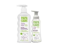 Набор Papa Care пенка для купания 250 мл + молочко-флюид увлажняющее 150 мл