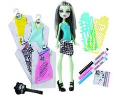 Игровой набор Monster High «Дизайнерский бутик Фрэнки Штэйн» с куклой 27 см