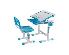 Комплект мебели FunDesk «Bambino» стол 66х47 см и стул голубой