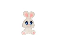Мягкая игрушка СмолТойс «Зайчонок Тишка» 25 см белая